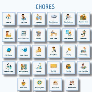 Visual Daily Routine Cards for Autistic & ADHD Children image 7