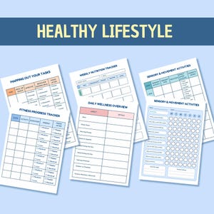 Autism Care Progress Planner: Visual Cards, Behavior Tracker (Printable & Digital) image 12