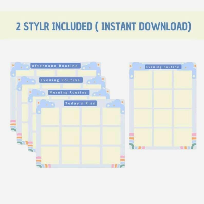 Visual Daily Routine Cards for Autistic & ADHD Children image 11