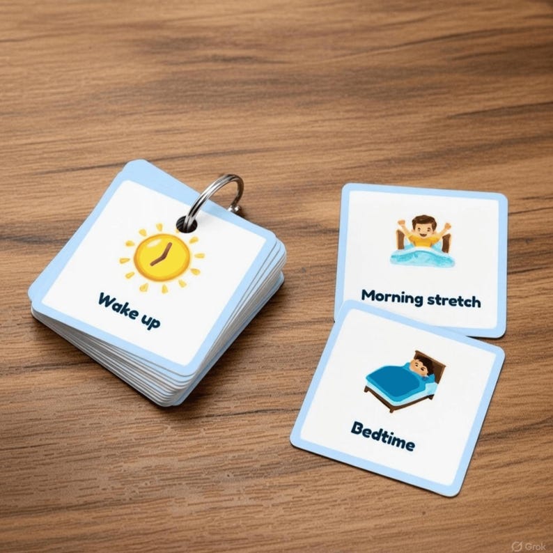 Visual Daily Routine Cards for Autistic & ADHD Children image 16