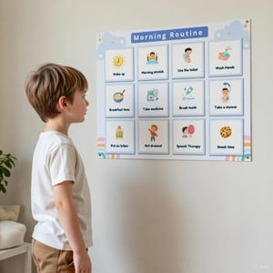 Visual Daily Routine Cards for Autistic & ADHD Children image 14