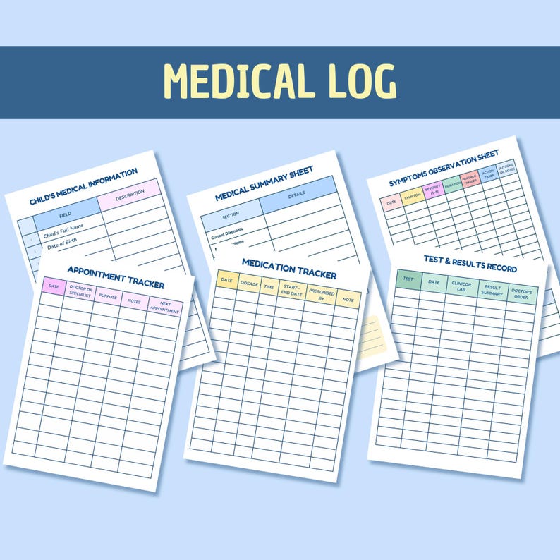 Autism Care Progress Planner: Visual Cards, Behavior Tracker (Printable & Digital) image 9
