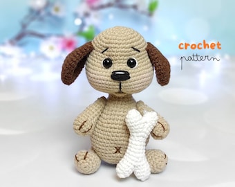 Puppy crochet pattern crochet Dog pattern amigurumi Dog