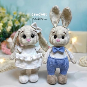 Amigurumi-Muster „Hochzeitshase“ häkeln