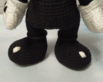 Bendy and the Ink Machine Smiling Black & White Demon (PDF) - Etsy