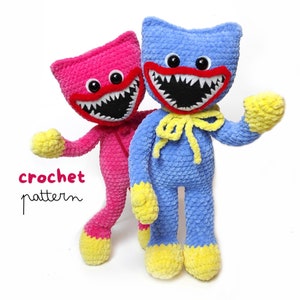 Plush monster crochet pattern amigurumi monster