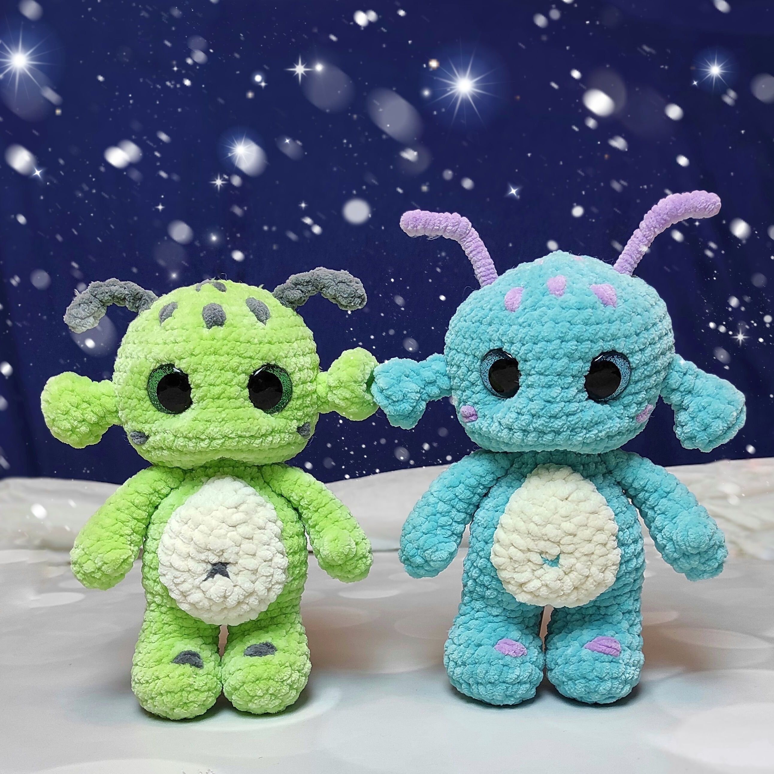 Crochet Pattern Alien Amigurumi ALIEN - Etsy