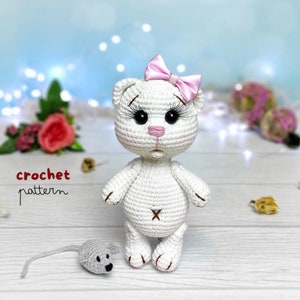 kitten crochet Cat Pattern Amigurumi