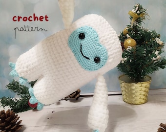 Crochet Yeti Monster Amigurumi Crochet plush pattern