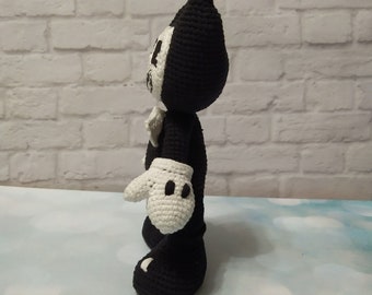 Bendy and the Ink Machine Smiling Black & White Demon (PDF) - Etsy