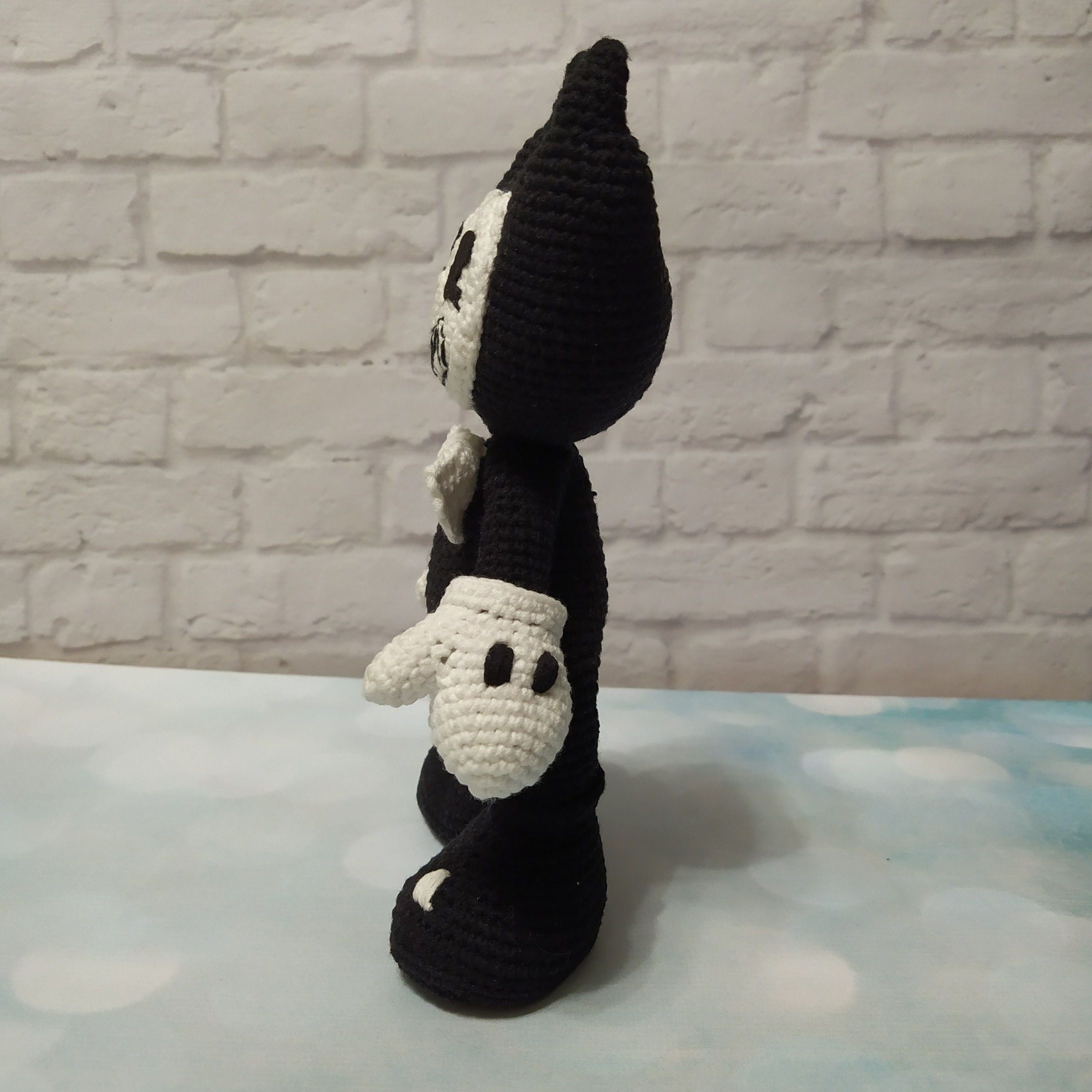 Bendy and the Ink Machine Smiling Black & White Demon (PDF) - Etsy