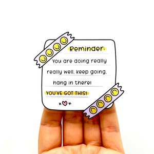 Self Love Reminder Aufkleber Freundlichkeit Aufkleber Positive Affirmation Mental Gesundheit Aufkleber