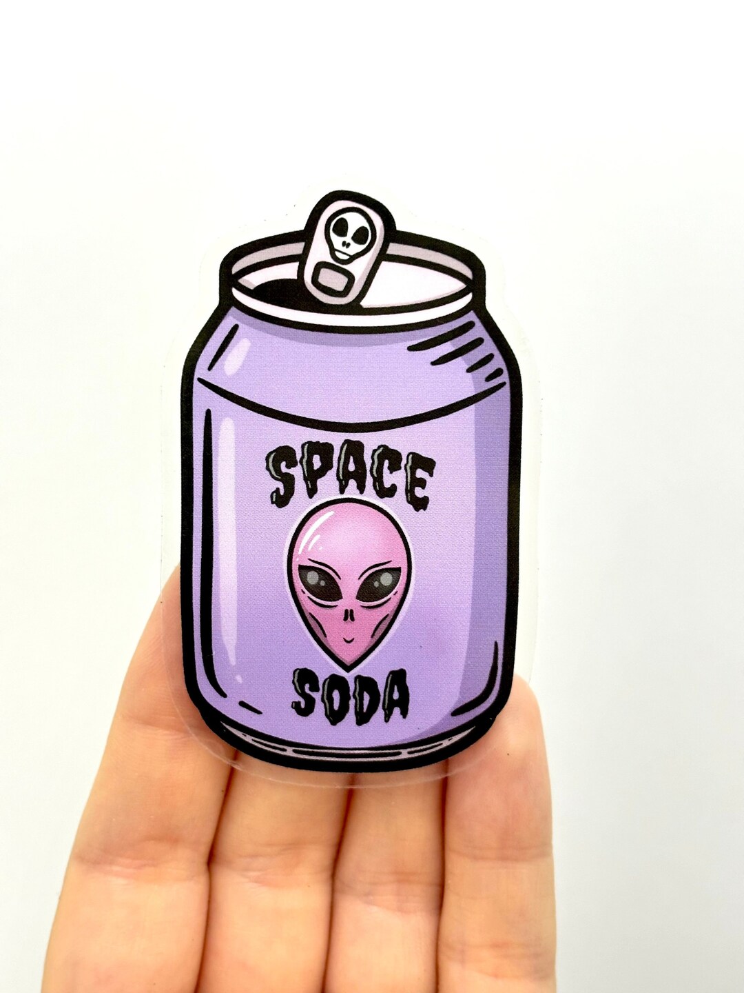 Space Soda Out Vinyl Sticker Alien Sticker Space Sticker Galaxy ...
