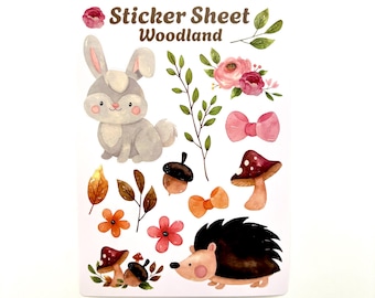 folia 18211 - Charmante stickers, Allyear VI, 56 stickers, in verschillende motieven, eenvoudig van de folie te verwijderen