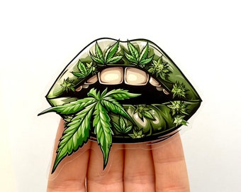 Adesivi labbra erbaccia adesivo stoner erba adesivi stoner adesivi congiunti adesivo fumo erbaccia