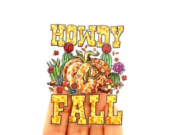 Howdy fall stickers Pumpkin patch Sticker pumpkin Sticker fall Sticker Cute stickers