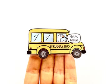 Goose sticker Goose Vinyl sticker bestie sticker Trendy sticker cute struggle bus sticker