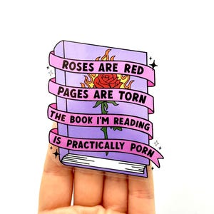 Smut stickers Dirty Book Lover sticker Bookish Reading Png Stfuattdlagg Good Girls Read Dirty Books Smutty vinyl stickers