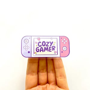 Gaming Stickers gamer cozy gamer sticker funny sticker cute stickers pink sticker