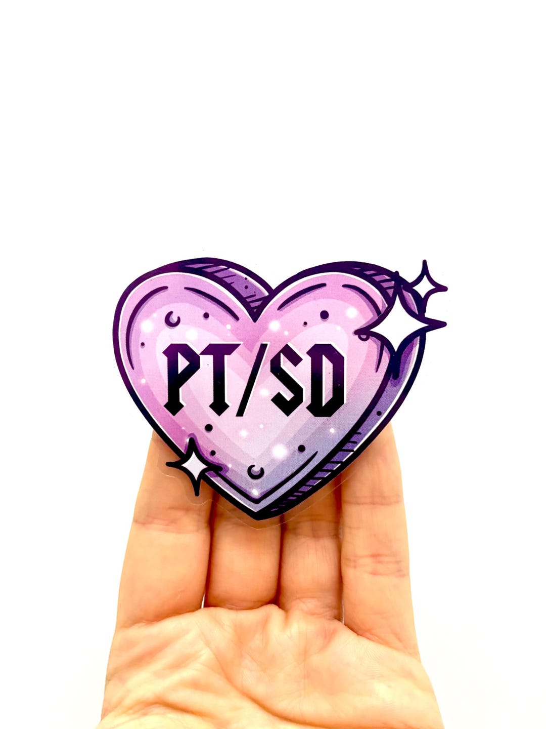 PTSD Stickers Mental Health Sticker Skull Stickers Depression Sticker ...