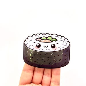 Sushi roll stickers Japanese food stickers Ramen Noodles Soy sauce Rolls food sticker chef stickers