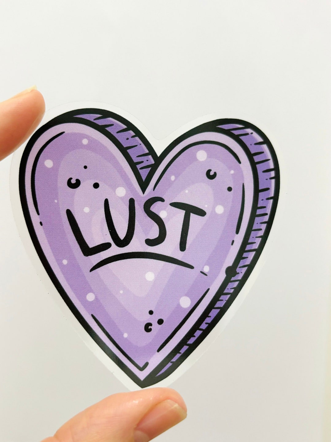 Lust in Heart Stickers Sex Vinyl Stickers Journaling Stickers Fetish ...