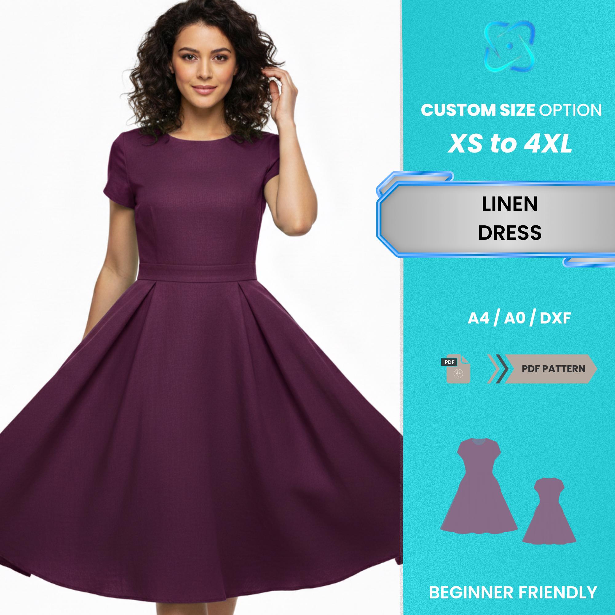 slim fit dress slacks Un Deux Trois Fit and Flare Party Dress in Longer Length in Lilac at Nordstrom, Size 20
