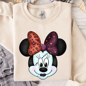 Spooky Minnie Mouse Halloween Sweatshirt