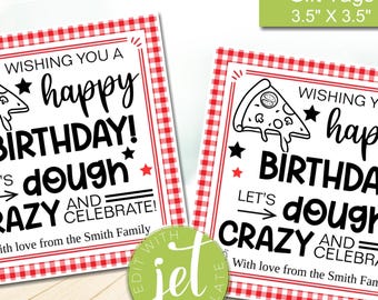 Etiqueta de presente de aniversário com tema de pizza para imprimir, Vamos nos divertir muito e comemorar, Etiqueta de lembrancinha para festa de pizza, Aniversário infantil com tema de pizza, Download instantâneo