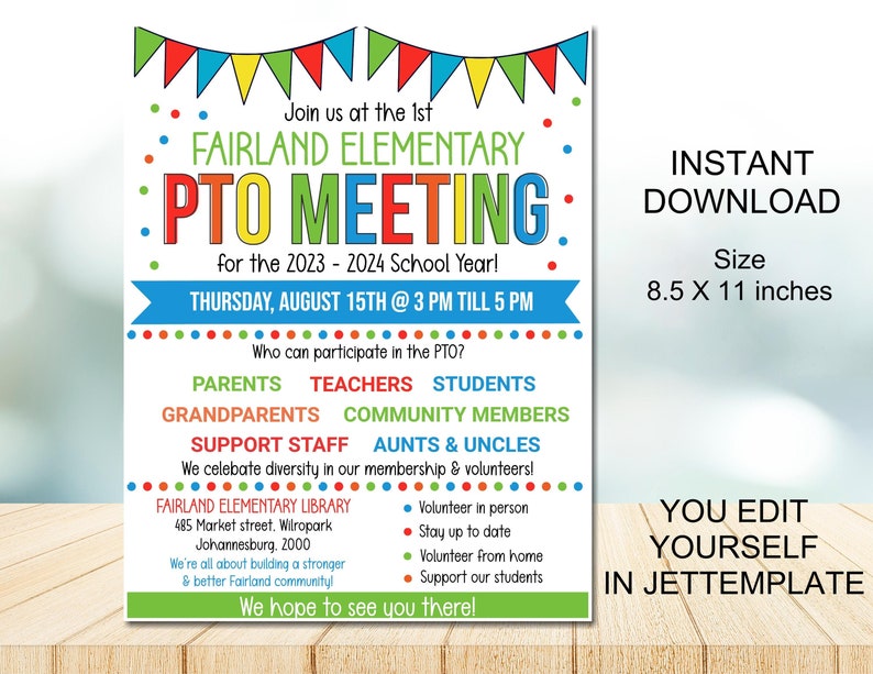 EDITABLE Teacher & Staff Appreciation Week Flyer, Itinerary Week Invite ...