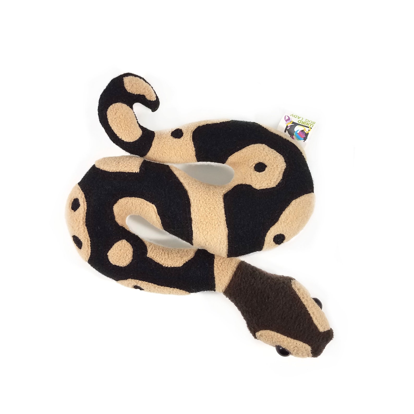 Ball Python snake // plush toy | Etsy