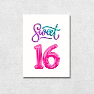 Sweet 16 Geburtstagskarte Printable Geburtstagskarte 16.Geburtstagskarte 16.Geburtstagskarte 16.Geburtstagskarte 16.Geburtstagskarte 16