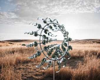 Magical Windmill - Kinetic Windmill - Metal Garden Decoration | Kinetic | Unique Garden Accessory