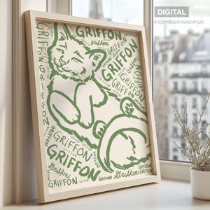 Custom Cat Portrait DIGITAL Badly Hand-Drawn Pet Art Funky Modern Personalized Colorful Wall Dog Painting Unique Cat Lover Gift Memorial