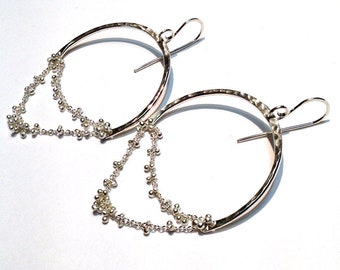 Nara Chandelier Earrings in Sterling Silver and/or 14k Goldfilled