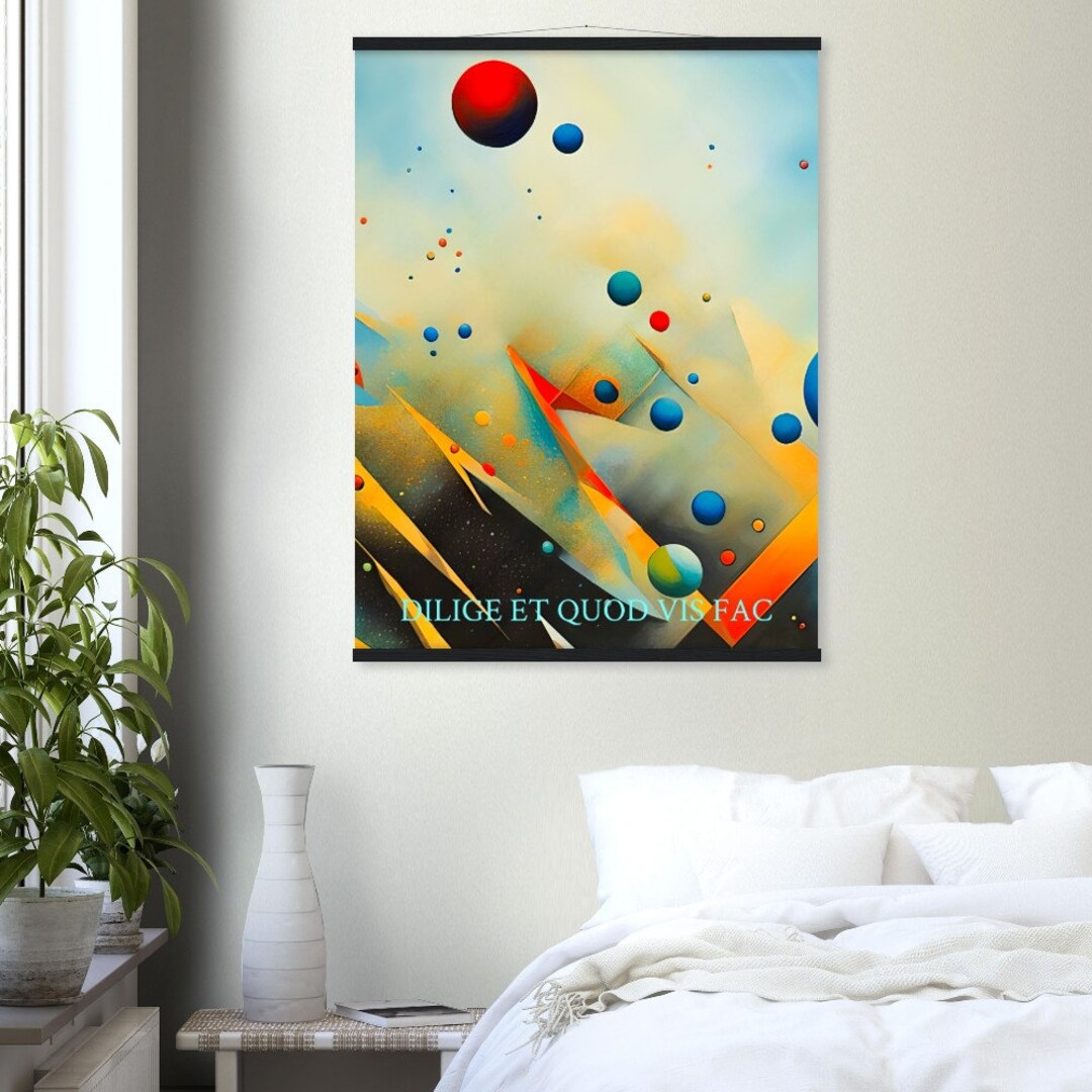 Dilige Et Quod Vis Fac Premium Matte Paper Poster With