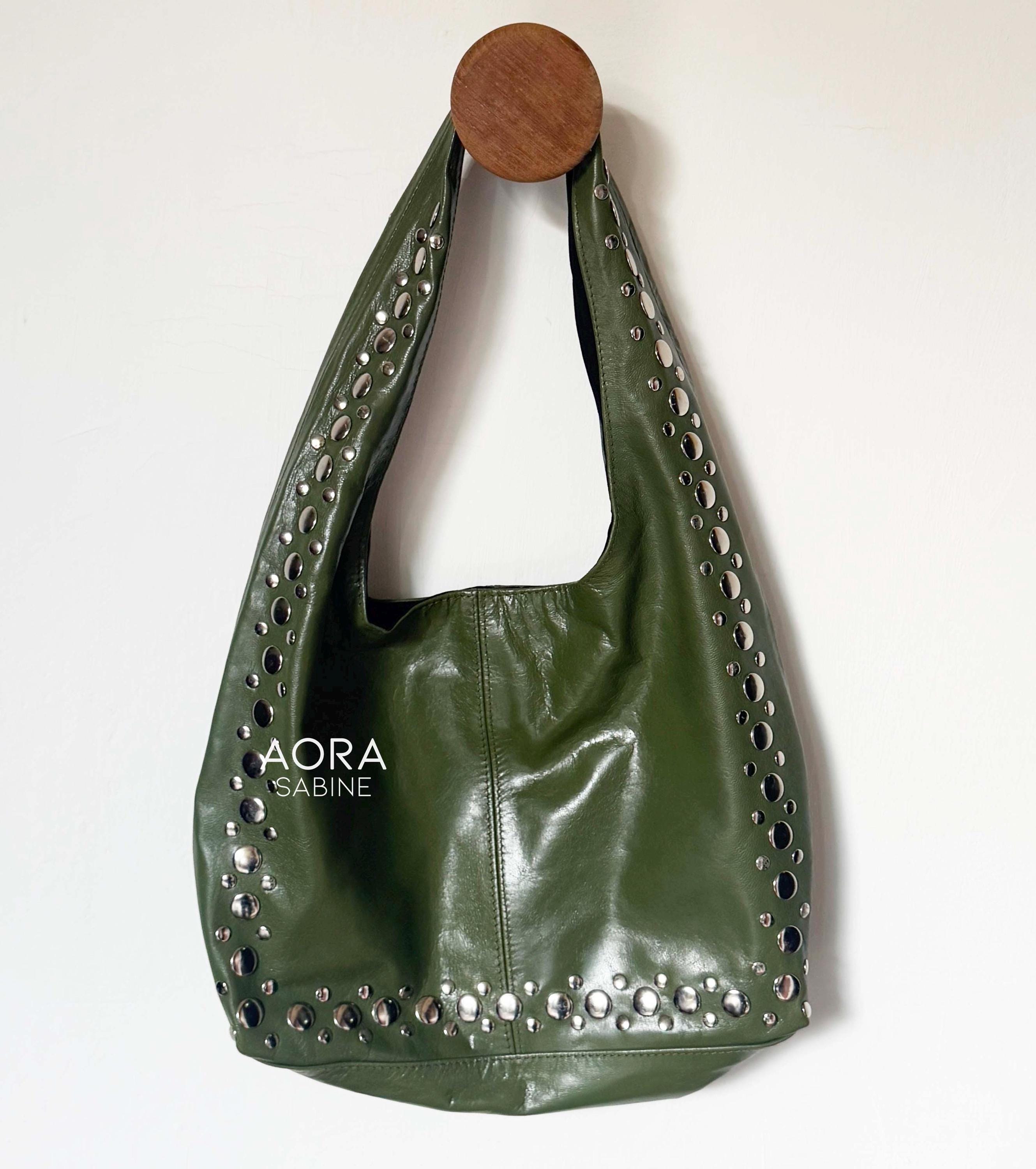 Studded Leather Bag - Etsy Studded Leather Bag - Etsy