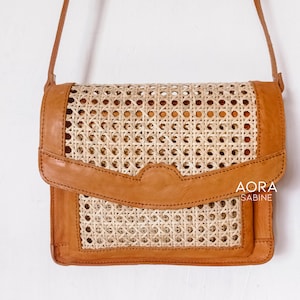 Rattan bag,Bamboo bag, Boho rattan bag, Vintage rattan bag, Rattan purse, Rattan tote bag, Summer Bag