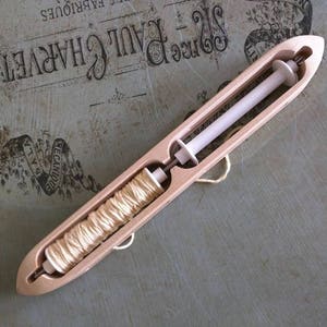12&quot; Dbl Bobbin Rigid Heddle Boat Shuttle