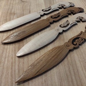 Carved Weaving Batten Sword