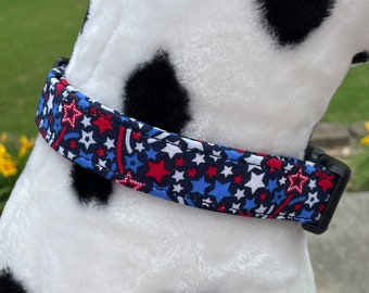 Red White Blue Patriotic Collar