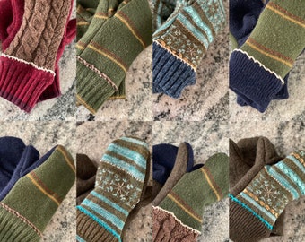 Wool and Cashmere Mittens