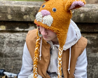 The Butterscotch Bunny Hat - Teen/Adult