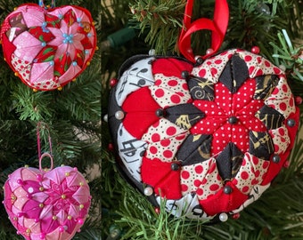 Fabric Heart Ornament