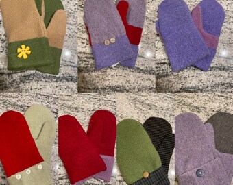 Wool and Cashmere Mittens