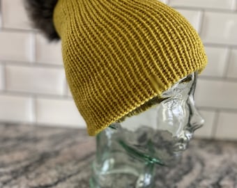 The Knitting Machine Hat-Adult