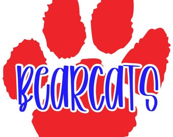 Bearcat Rigid Paw Instant Digital Download File SVG PNG