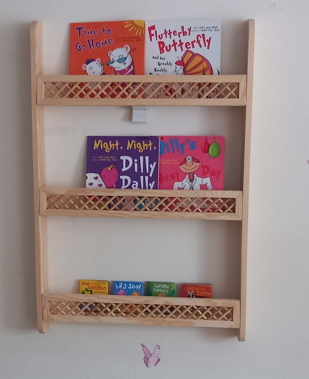 Wall Bookshelf for Kids, Wood Bookshelf Display Toddler, Tree Bookshelf ...