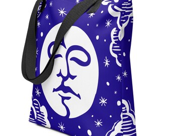 Mystical Moon Goddess : All-Over Print Tote
