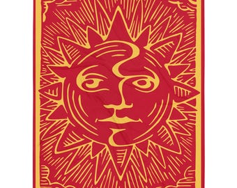 Radiant Sun Goddess : Throw Blanket